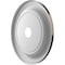 Ekena Millwork Traditional PVC Medallion (Canopies up to 13 1/2"), 22"OD x 3 1/2"ID x 1 1/2"P, Metallic Dark Bronze CMP22TRCDB - alternate 5